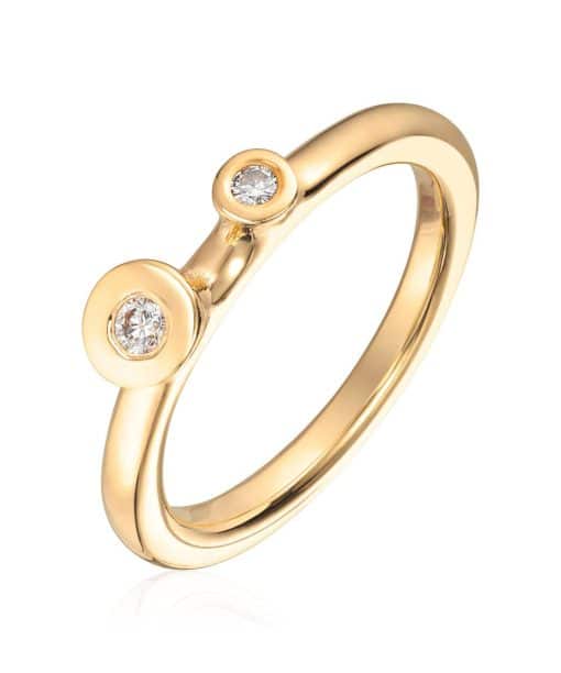 Lene Visholm Ring 0.07ct Wsi 585