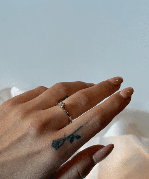 Alternative view of Lene Visholm Ring 0.07ct Wsi 585