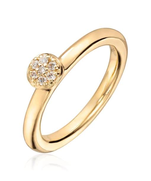 Lene Visholm Ring 0.07ct Wsi 585