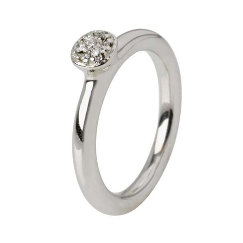 Lene Visholm Ring 0.07ct hvit 585