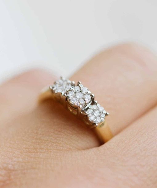 Alternative view of Ring i Gultgull med Diamanter 0.25ct