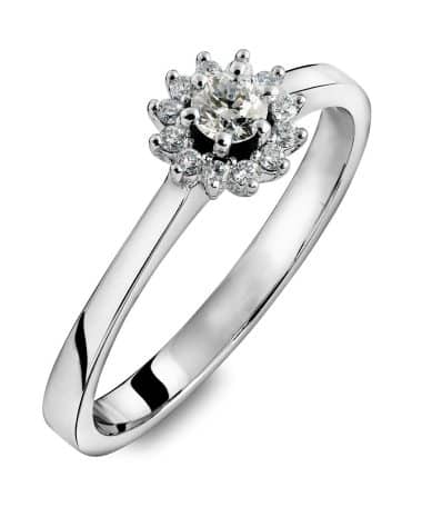 Ring Rosett 0,23ct WSI 585