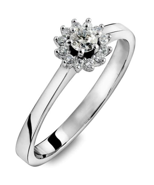 Ring Rosett 0,23ct WSI 585