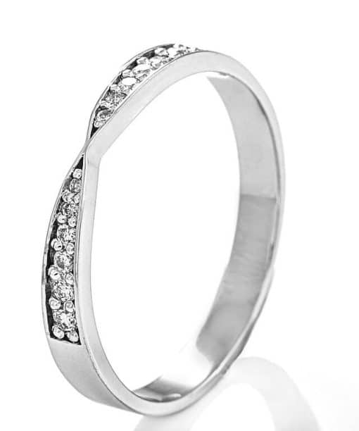 Ring Twist 0,11ct Wsi hv 585