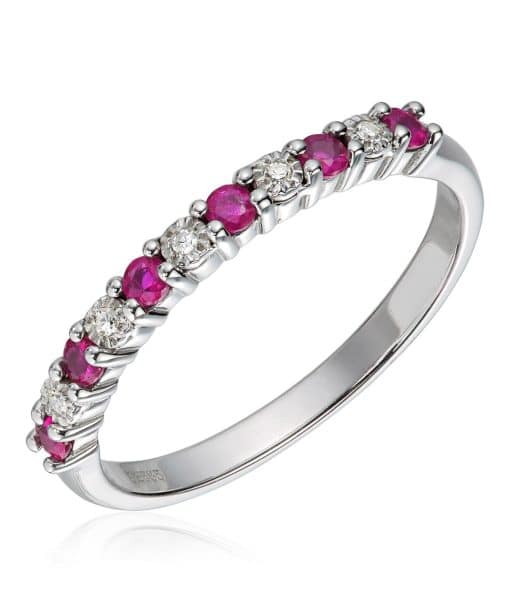 Ring 0,025ct WSI/Rubin HV 585