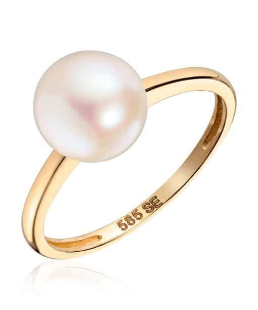 Ring Perle FV 8 mm 585