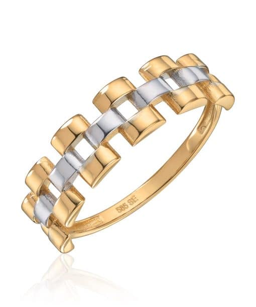 Ring i 14K gult gull