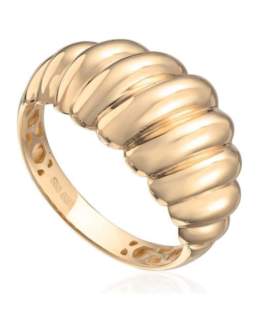 Ring Old Money i gult gull 585