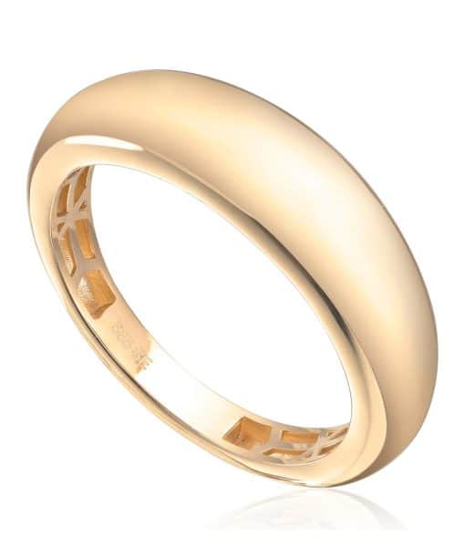 Ring Old Money i gult gull 585