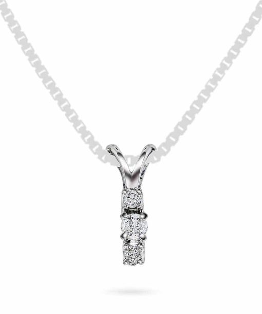 Emma Anheng i Hvittgull med Diamanter 0.08ct