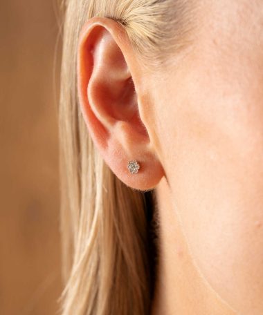 Alternative view of Øredobber med diamanter 0,15 ct WP1