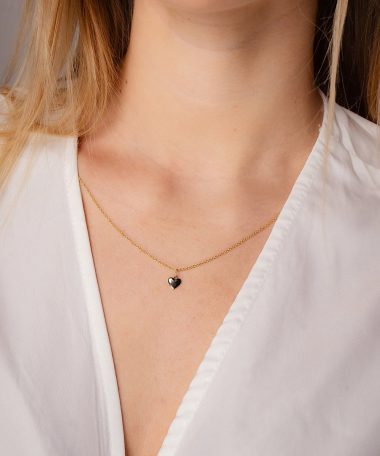 Alternative view of Pan Jewelry - Anheng i gull hjerte