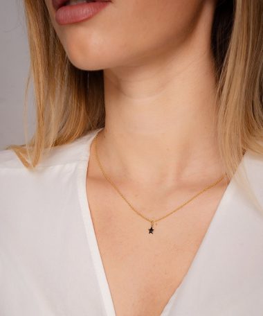 Alternative view of Pan Jewelry - Anheng i gull stjerne