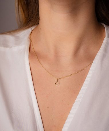 Alternative view of Pan Jewelry - Anheng i gull sirkel