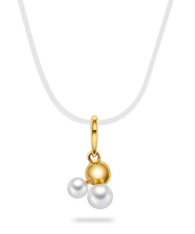 Anheng i gull med fvp 3/4 mm