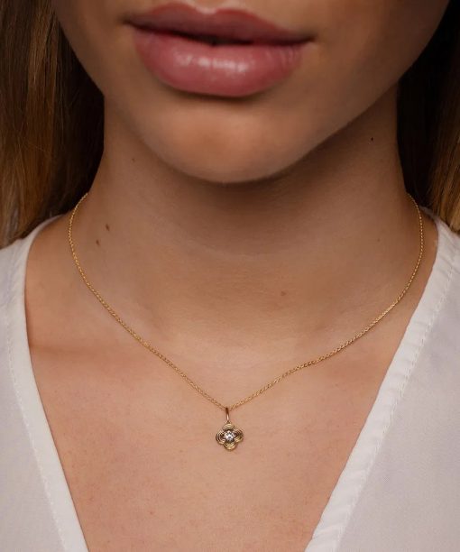 Alternative view of Anheng i gull med zirkonia