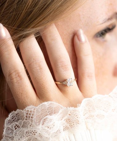 Alternative view of Pan Jewelry - Ring i gull med zirkonia