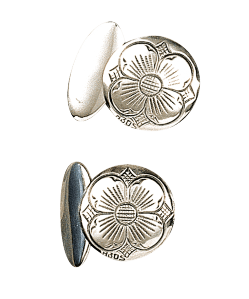 Mansjettknappar, oksidert