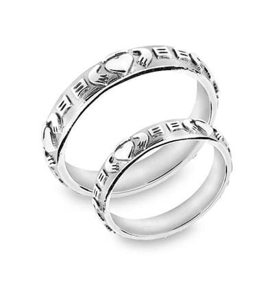 Espeland Snorre forlovelsesringer hvit 585