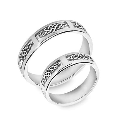 Espeland Snorre forlovelsesringer hvit 585