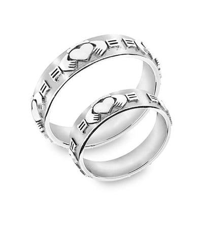 Espeland Snorre forlovelsesringer hvit 585