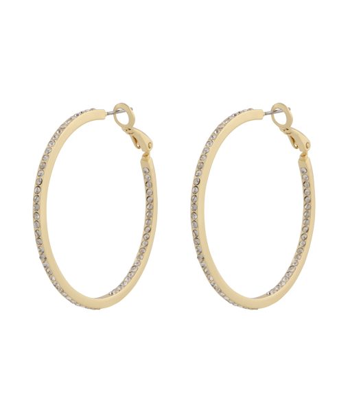 Snö of Sweden Story ring ear g/clear-Onesize