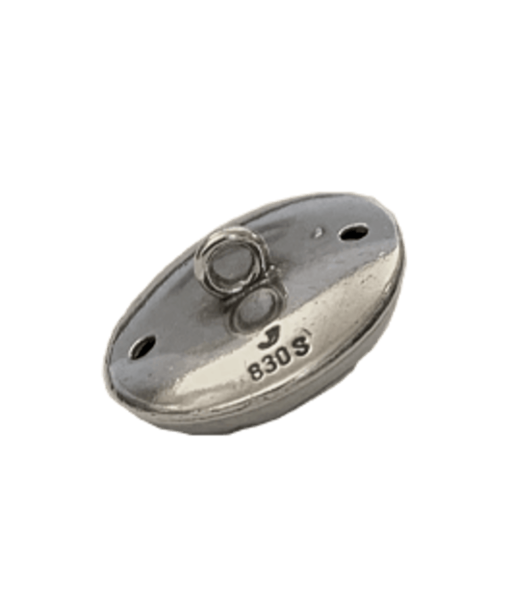 Alternative view of Knapp 17 mm med botn, oksidert