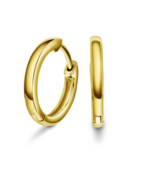 Øreringer i sølv 15 mm