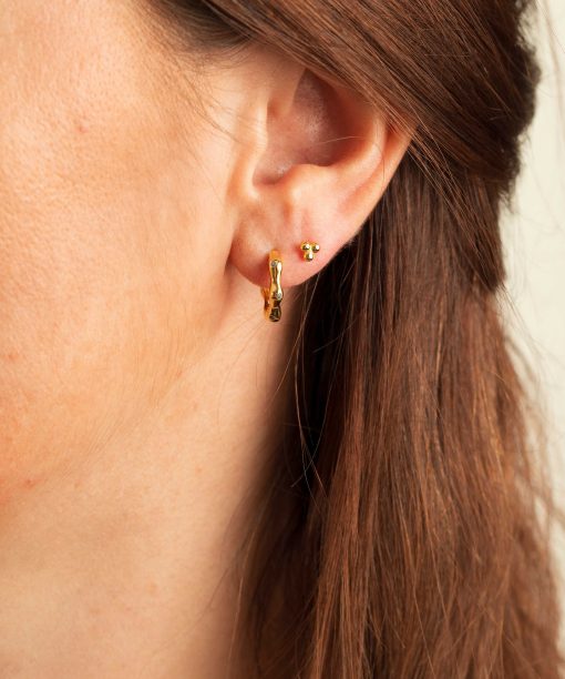 Alternative view of Øredobber i sølv, mini trio