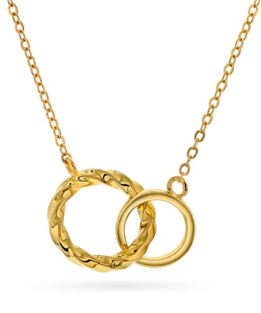 Smykke i forgylt 925 sølv