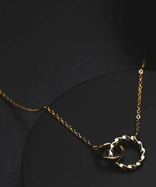 Alternative view of Smykke i forgylt 925 sølv