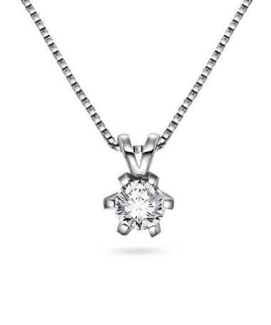 Vida anheng i gull m/dia 0,50 ct TWSI