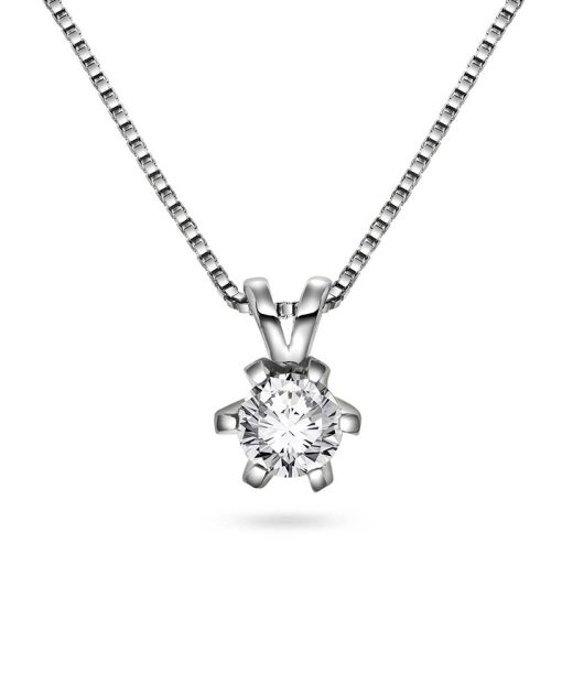 Vida anheng i gull m/dia 0,50 ct TWSI