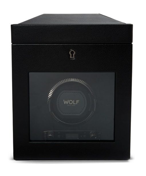 Wolf British Racing Single Watch Winder With Storage