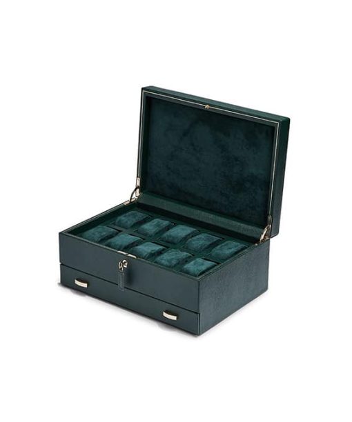 Alternative view of Wolf British Racing 10 Piece Watch Box With Storage