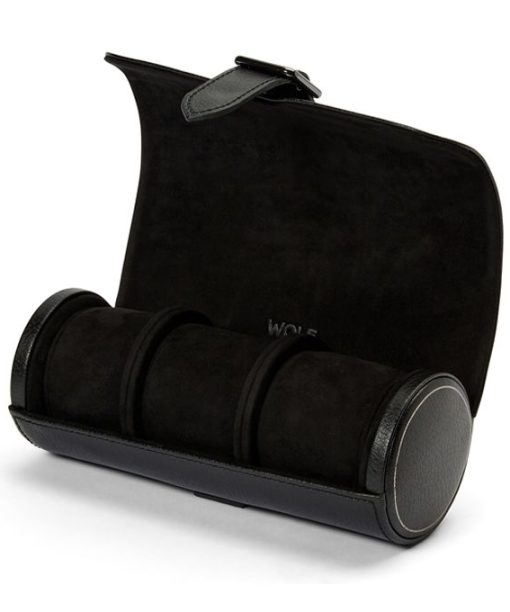 Alternative view of Wolf British Racing Triple Watch Roll