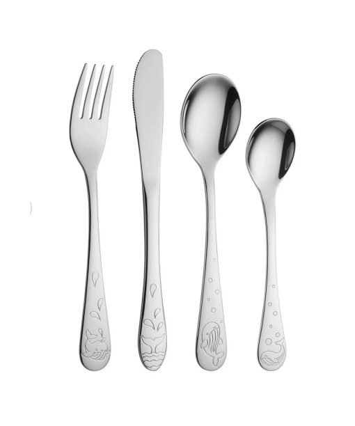 Alternative view of Eik Barn Hval stålbestikk