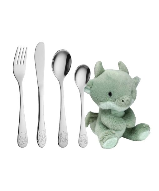 Eik Barn Drage stålbestikk