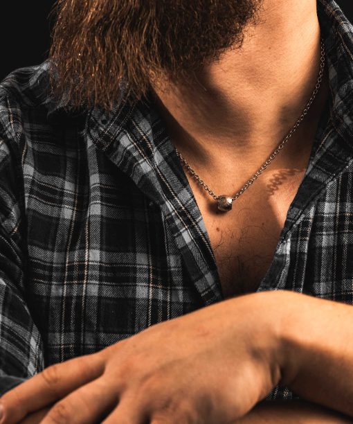 Alternative view of Knight smykke i stål