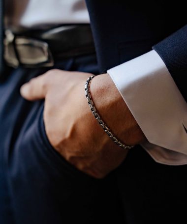 Alternative view of Ur armbånd i stål