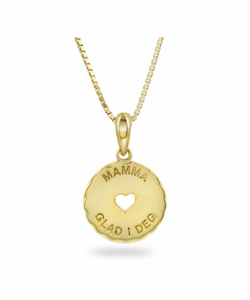 Pan Jewelry - Anheng i Sølv - «Mamma - Glad i deg»