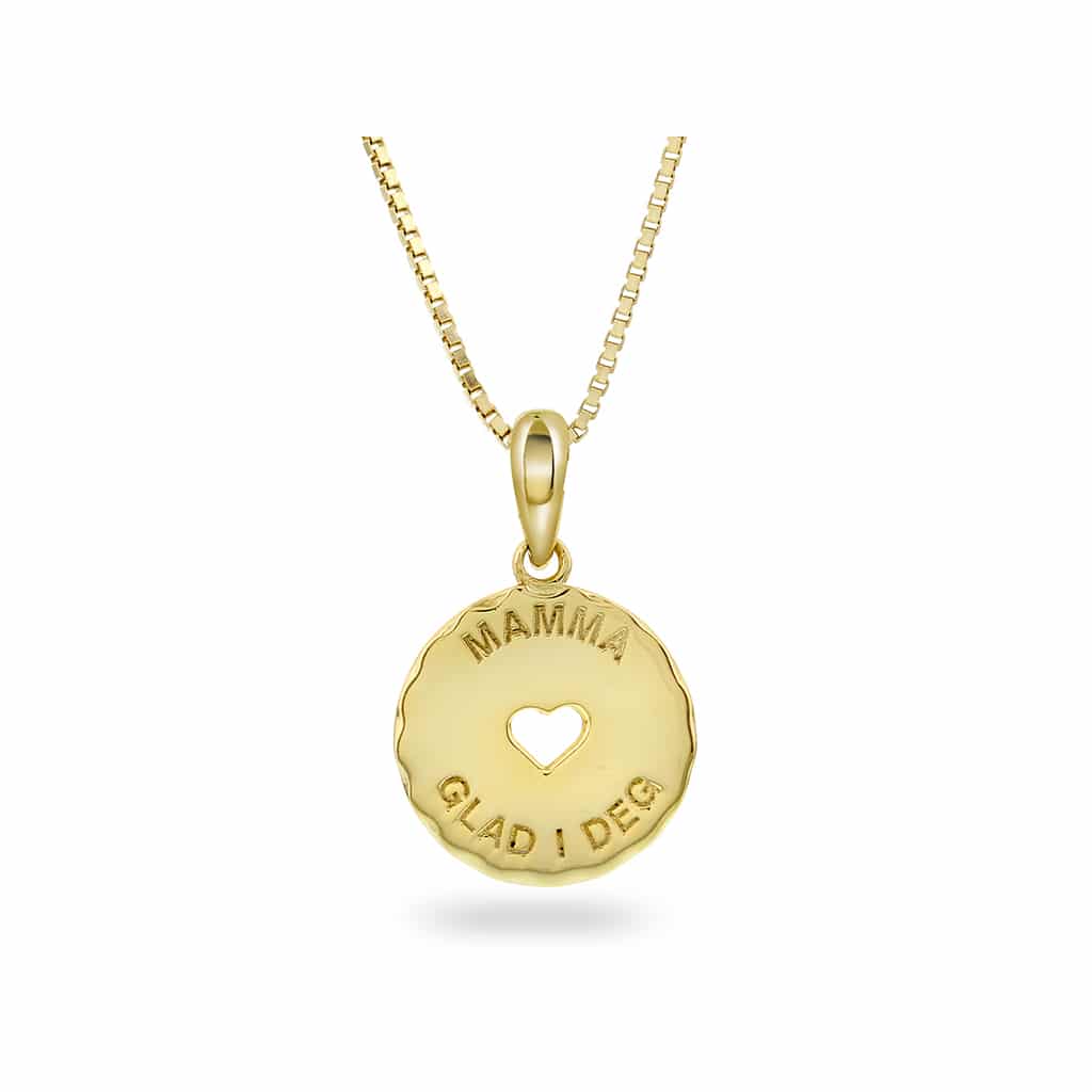 Pan Jewelry - Anheng i Sølv - «Mamma - Glad i deg»