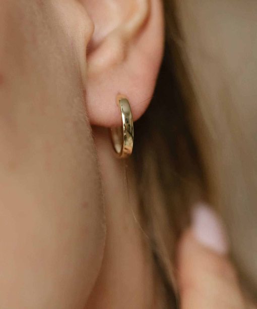 Alternative view of Øreringer i sølv