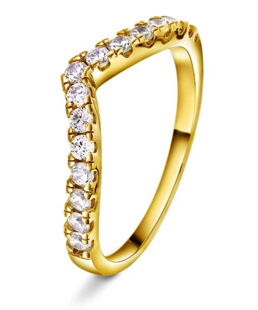 Ring i sølv med zirkonia swan tail