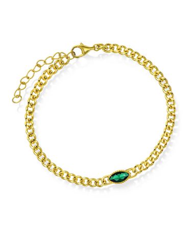 Rio Radiance armbånd i sølv med zirkonia