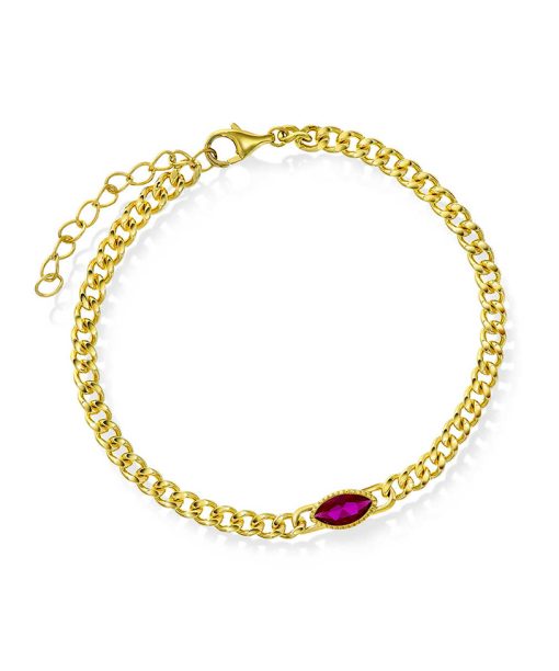 Rio Radiance armbånd i sølv med zirkonia