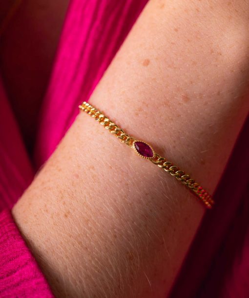 Alternative view of Rio Radiance armbånd i sølv med zirkonia