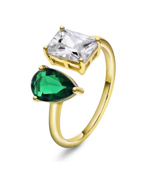 Viva Vegas ring i sølv med zirkonia