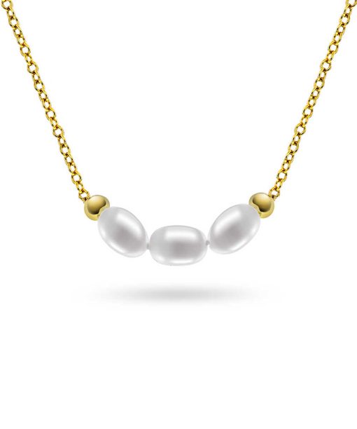 Torino smykke i sølv med perler