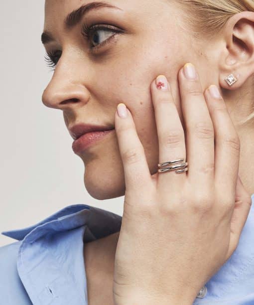 Alternative view of Ring i sølv - Spiral Elegance